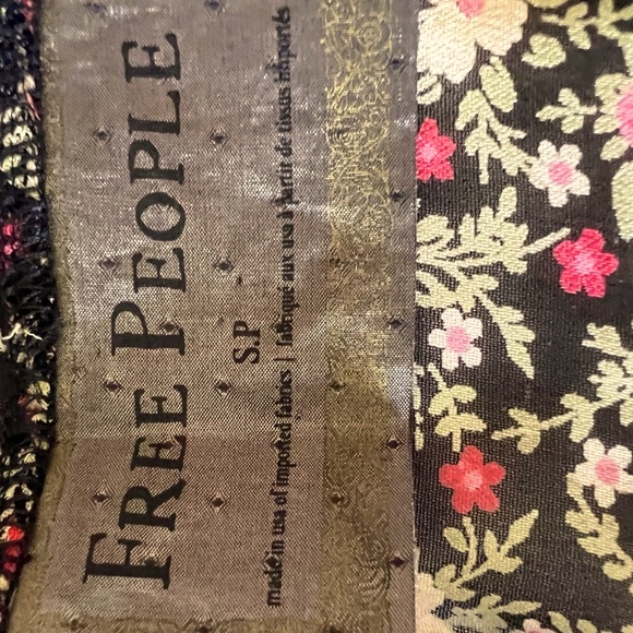 Free People Floral Kimono, Size Small - Picture 6 of 6